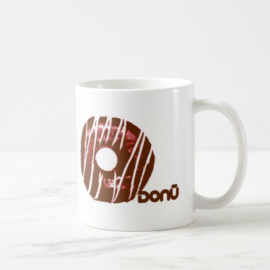 tasse de logo de donu (Droite)