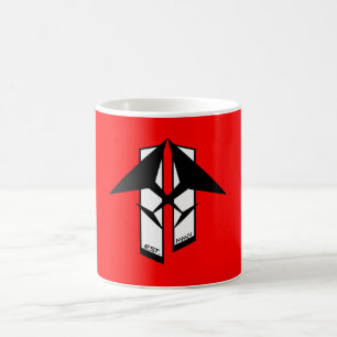 Tasse de logo de drapeau de BBC