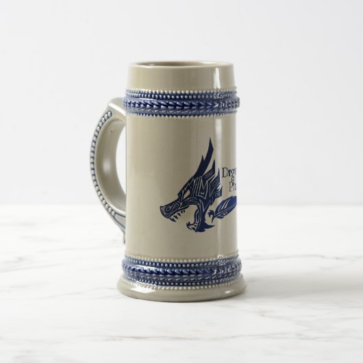 Tasse de logo de DrgnWings_PhnxFthers (Devant gauche)