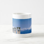 Tasse de logo de Fuji de projet (Centre)