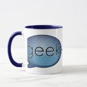 Tasse de logo de Geek-Speak (Gauche)
