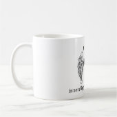 Tasse de logo de GLACE (tout profite POUR GLACER (Gauche)