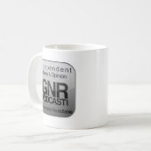 Tasse de logo de GNR Chicklet (Devant gauche)