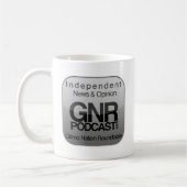 Tasse de logo de GNR Chicklet (Gauche)