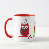 Tasse de logo de hibou (Gauche)