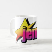Tasse de logo de JemCon (Devant gauche)