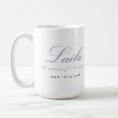 Tasse de logo de Laila (Gauche)