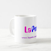 Tasse de logo de LaPete (Devant gauche)