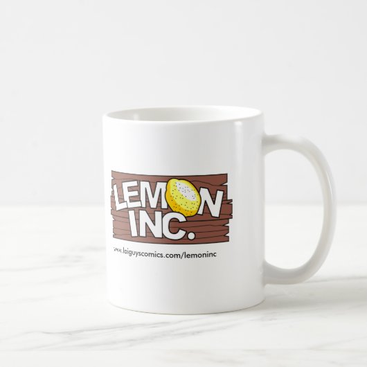 Tasse de logo de Lemon Inc. (Droite)