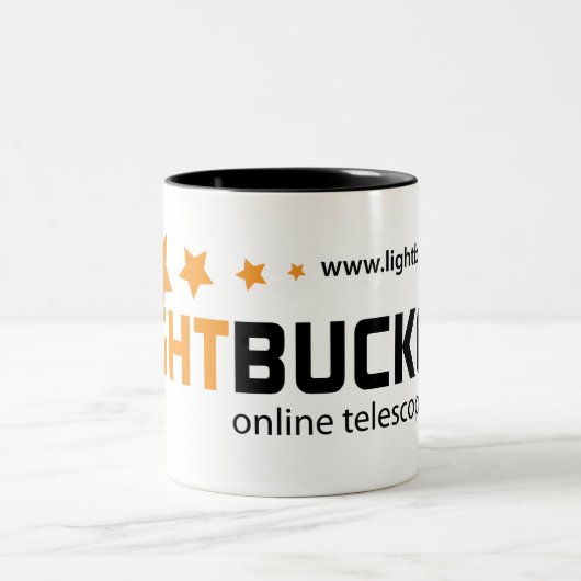 Tasse de logo de LightBuckets (Centre)