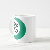 Tasse de logo de LunaSees (2 dégrossis : (Devant gauche)