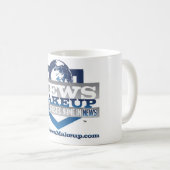 Tasse de logo de maquillage de nouvelles (Devant droit)