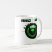 Tasse de logo de Markus Coyne (Devant droit)