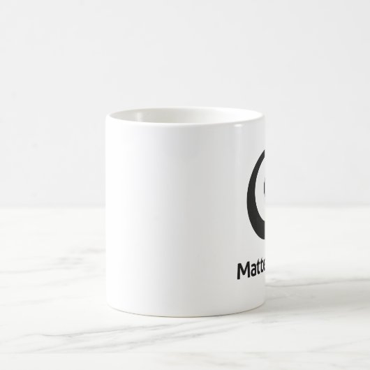 Tasse de logo de Mattermost (Centre)