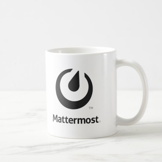 Tasse de logo de Mattermost (Droite)