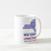 Tasse de logo de NYLR (Devant droit)