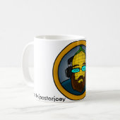 Tasse de logo de PastorJoey (Devant gauche)