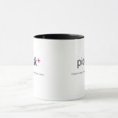 tasse de logo de picdesk grande (Centre)