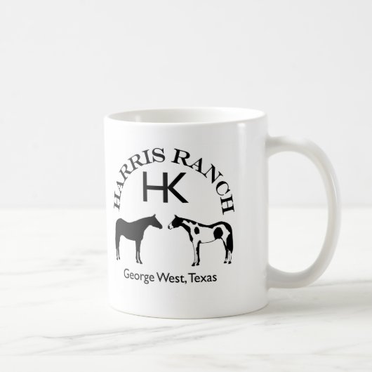 Tasse de logo de ranch de Harris (Droite)