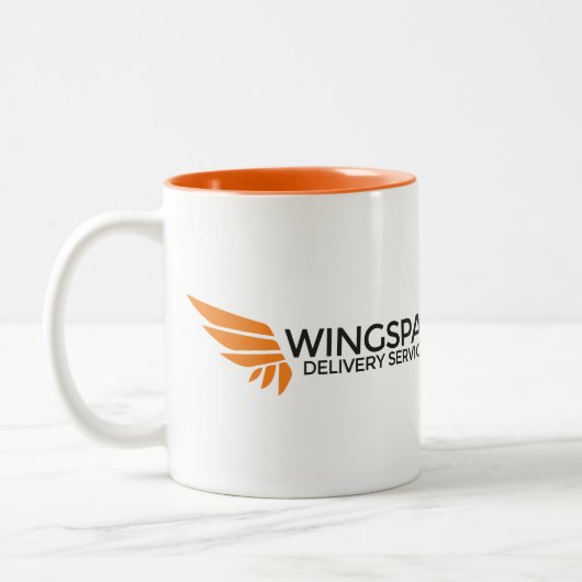 Tasse de logo de services de distribution (Gauche)