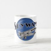 Tasse de logo de Skyways (Centre)