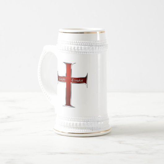 Tasse de logo de Templar Dbl (Devant gauche)