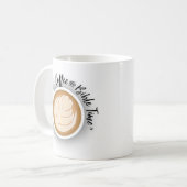 Tasse de logo de temps de café et de bible (Devant gauche)