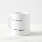 Tasse de logo de trinité (Devant gauche)