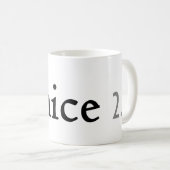 Tasse de logo de Venise 2,0 (Devant droit)