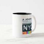 Tasse de logo de voyage (Devant droit)