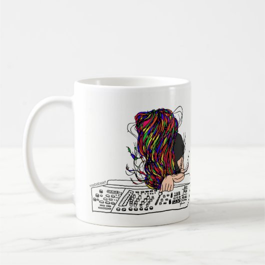 Tasse de logo de Waxbabe Bassnectar (Gauche)