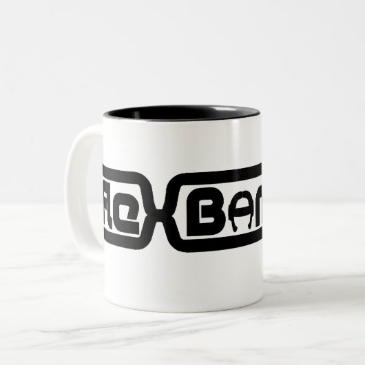 Tasse de logo des textes de Bormarr de câble (Devant gauche)