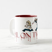 tasse de logo d'evilontwolegs.com (Devant gauche)