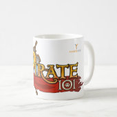 Tasse de logo du pirate 101 (Devant droit)