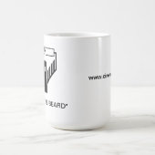 Tasse de logo "faites confiance à barbe" (Centre)