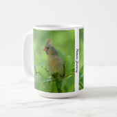Tasse de l'oiseau Cardinal (Devant gauche)