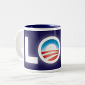 Tasse de LOL Obama (Devant gauche)