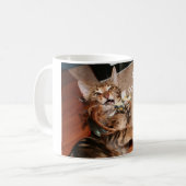 Tasse de lolcat de Mooki, je peux caffeinez de haz (Devant gauche)