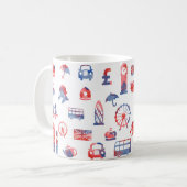 Tasse de Londres - cadeau de Londres - souvenir de (Devant gauche)