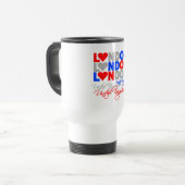 Tasse de Londres - choisissez le style et la (Devant gauche)