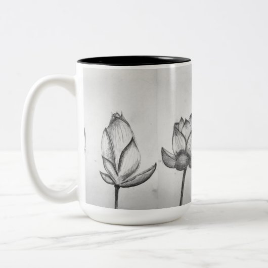 Tasse de Lotus (Gauche)