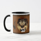 Tasse de loup de Natif américain (Gauche)