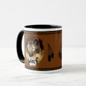Tasse de loup de Natif américain (Devant gauche)