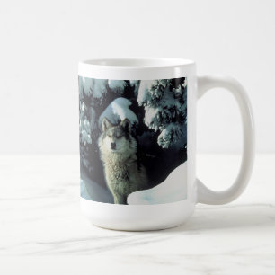 Tasse de loup gris