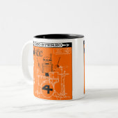 Tasse "de LP ROBOTIQUE de BATTEMENT" de lac autumn (Devant gauche)