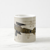 Tasse de lt Von Hipple WWI Coffee d'Albatros (Centre)