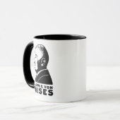 Tasse de Ludwig von Mises (Devant gauche)