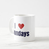 Tasse de lundi du coeur I (Devant gauche)