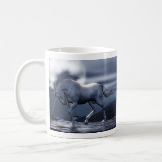 Tasse de lune de licorne (Gauche)