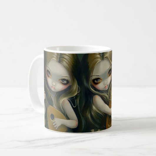 Tasse de "luth et de lyre" (Devant gauche)
